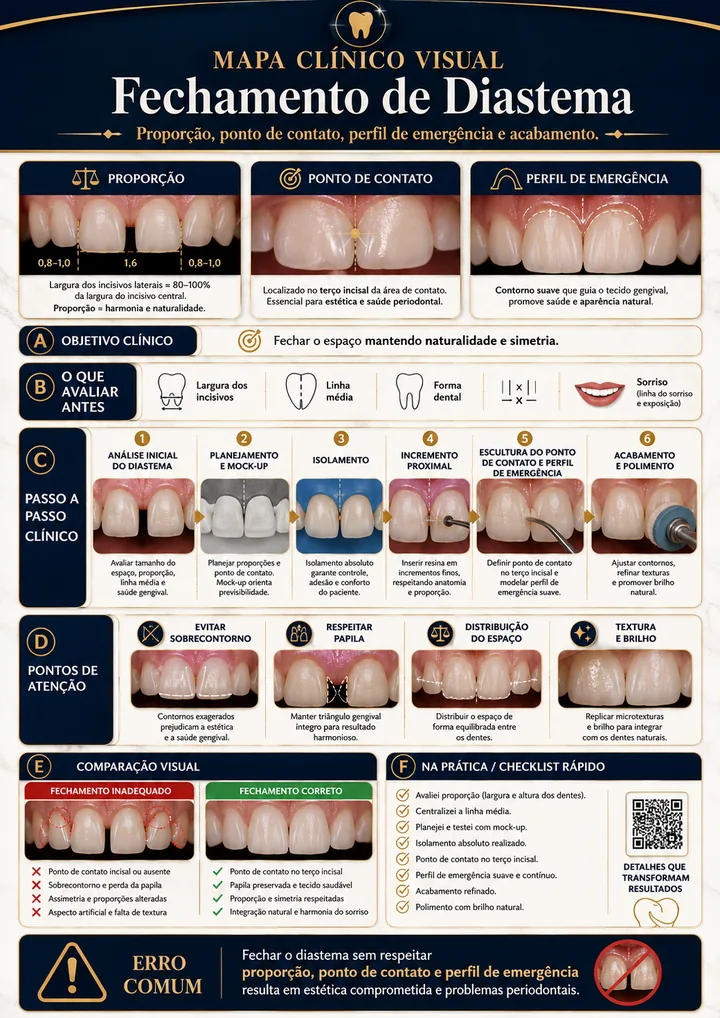 Fechamento de Diastema