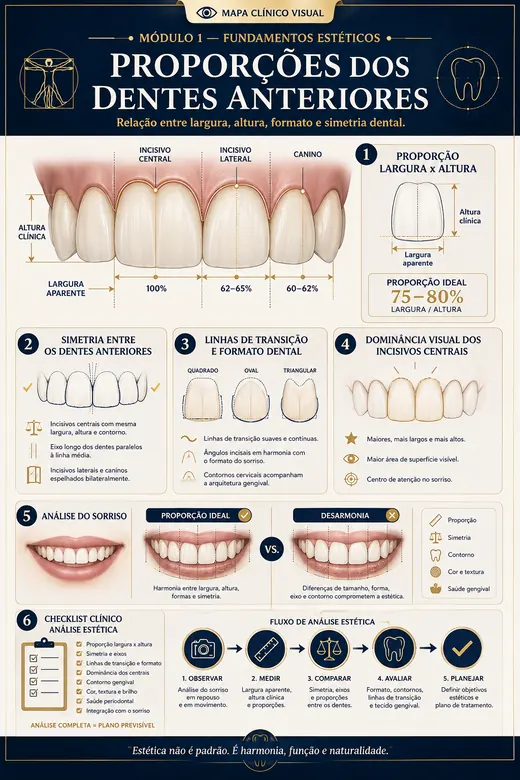 Proporções dos Dentes Anteriores