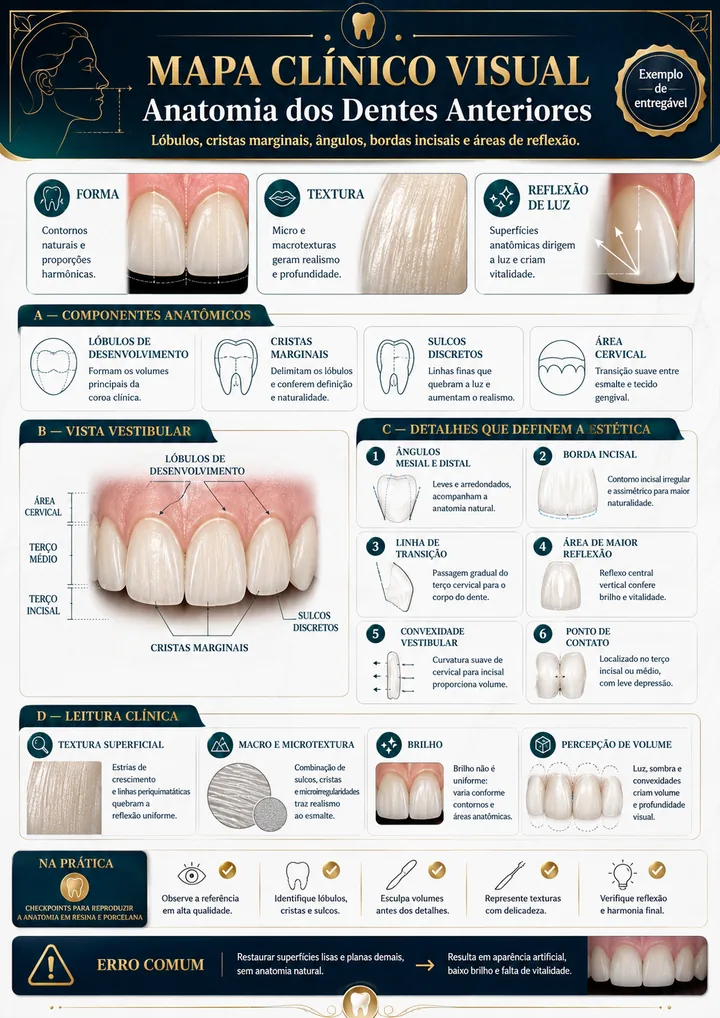 Anatomia dos Dentes Anteriores