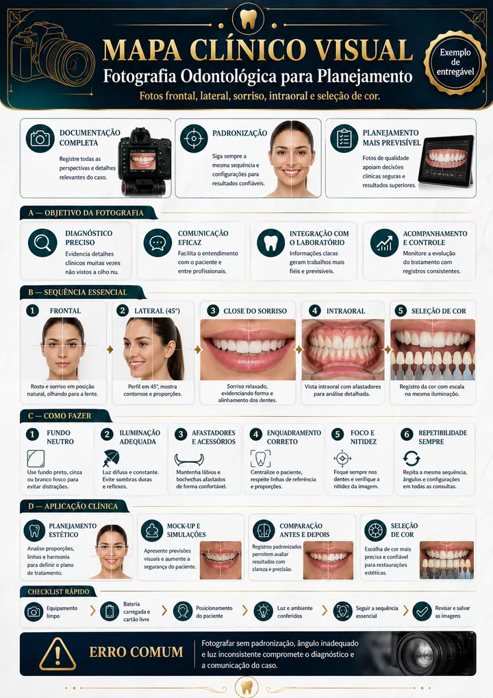 Fotografia Odontológica para Planejamento